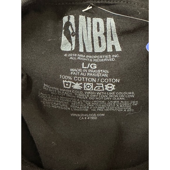 NBA Toronto Raptors black short sleeves y shirt size L - Picture 3 of 5